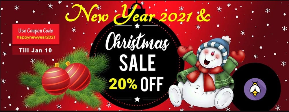 Christmas and New Year Sale 2021